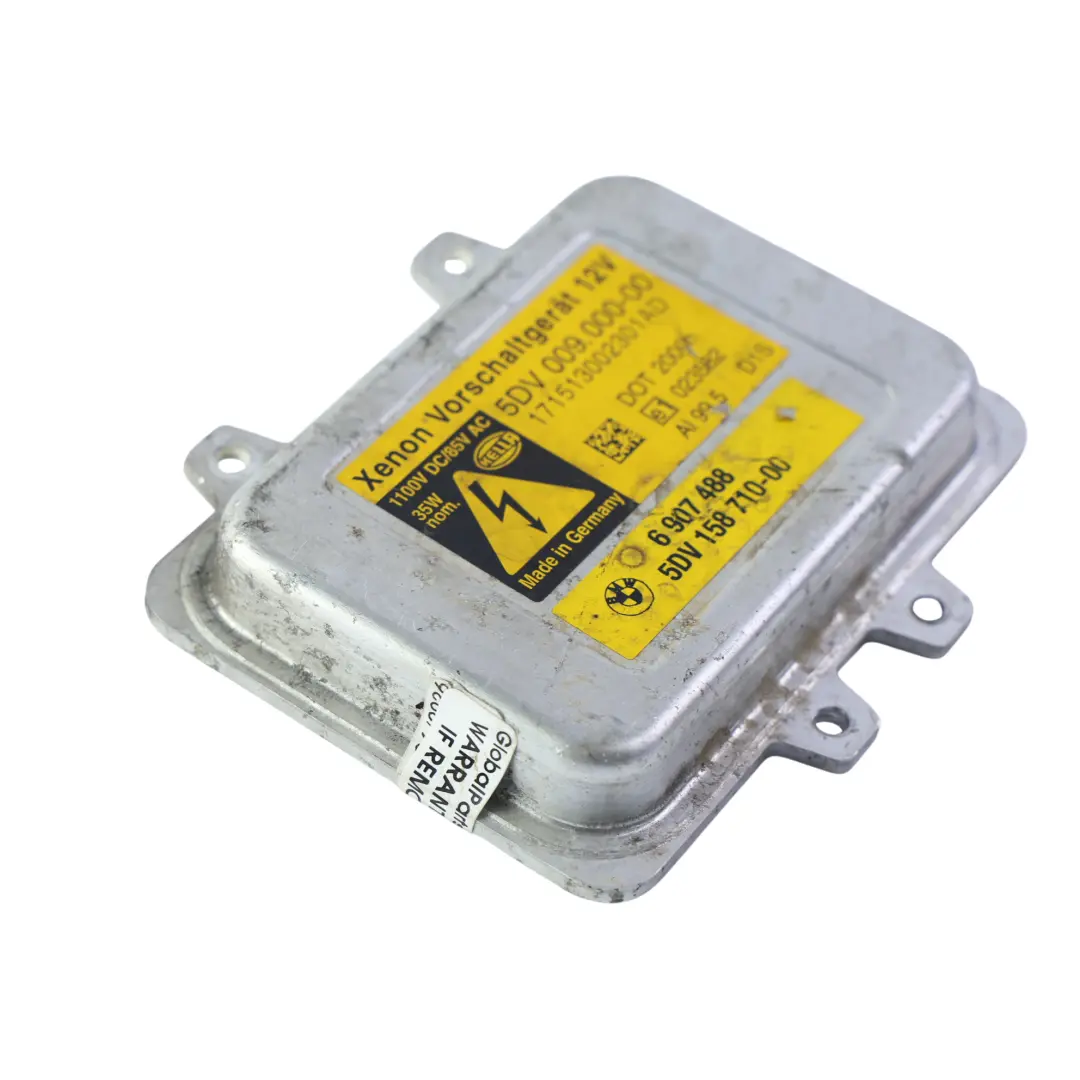 Ballast Control Unit BMW X5 E53 E60 E65 Xenon Headlight Light to with Part number 6907488 Ballast Control Unit BMW X5 E53 E60 E65 Xenon Headlight Light - SKU 6907488 - Part number 6907488