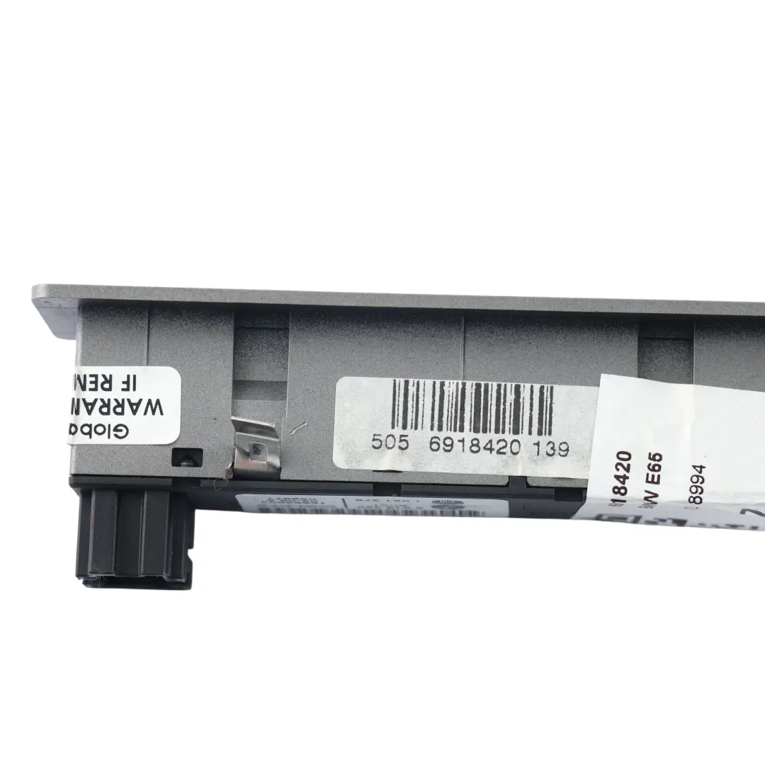 Kopfstütze Heizung Regler Schalter Taste Hinten Links für BMW E65 E66 mit Teilenummer 6918420 BMW E65 E66 Kopfstütze Heizung Regler Schalter Taste Hinten Links - SKU 6918420 - Teilenummer 6918420