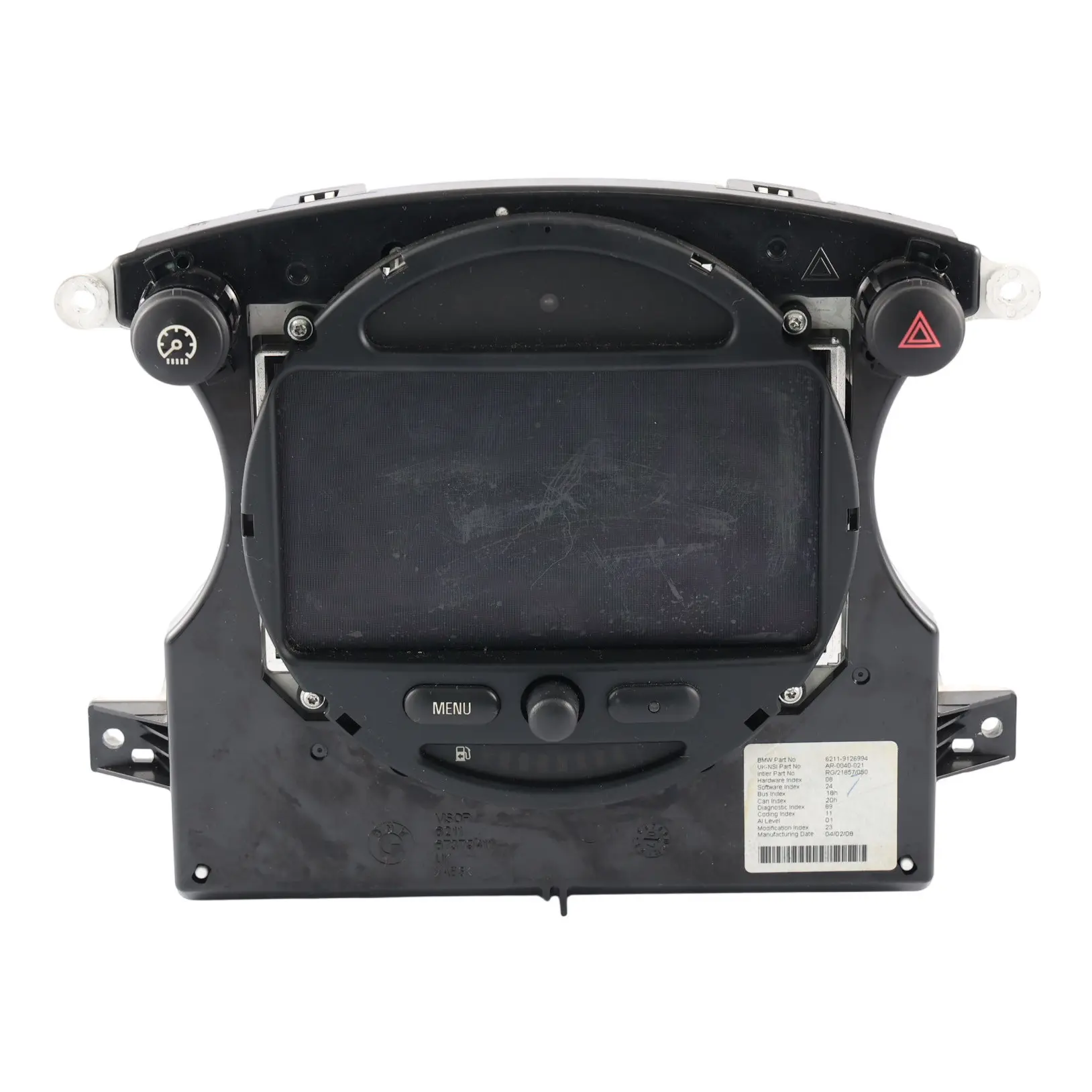 Mini R52 Sat Nav GPS Satellite Navigation Dashboard Head Unit Display 6947196