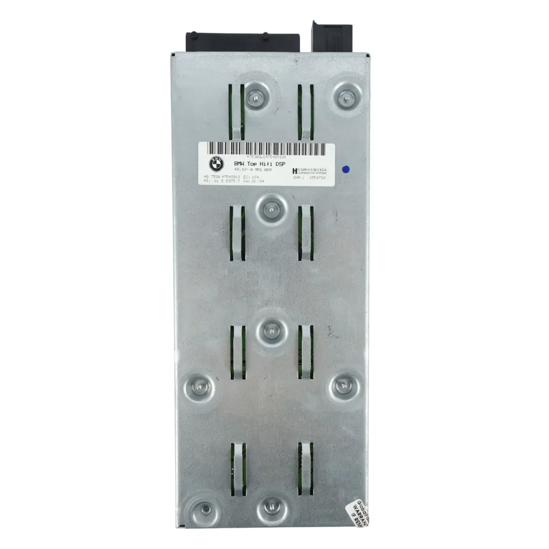 Top HiFi Logic 7 Wzmacniacz Harman Becker do BMW E60 E87 E90 E91 E92 o numerze 6951669 BMW E60 E87 E90 E91 E92 Top HiFi Logic 7 Wzmacniacz Harman Becker - SKU 6951669 - Numer Części 6951669