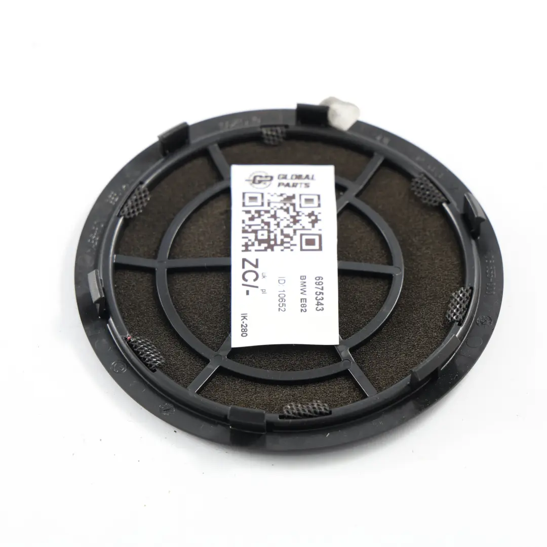 BMW E82 Front Door Speaker Cover Trim Panel Left N/S Black - SKU 6975343 - Part number 6975343