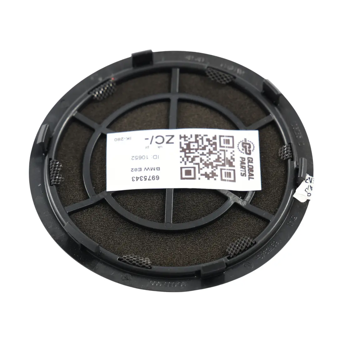 BMW E82 Front Door Speaker Cover Trim Panel Left N/S Black - SKU 6975343 - Part number 6975343