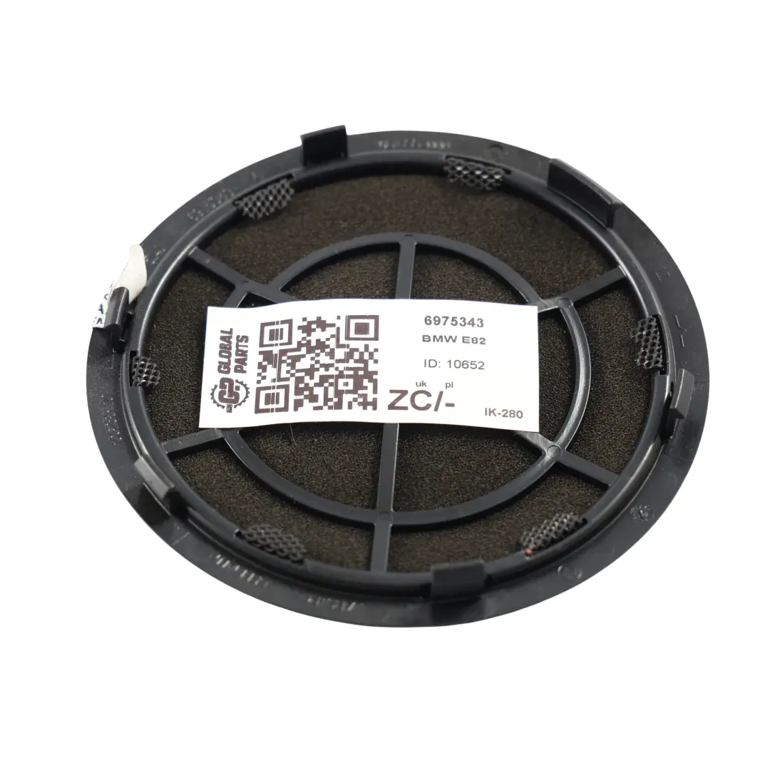 Front Door Speaker Cover Trim Panel Left N/S Black to BMW E82 with Part number 6975343 BMW E82 Front Door Speaker Cover Trim Panel Left N/S Black - SKU 6975343 - Part number 6975343