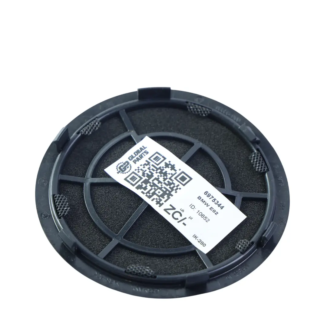 BMW E82 Copertura Altoparlante Porta Anteriore Destra Nero - SKU 6975344 - Numero di parte 6975344