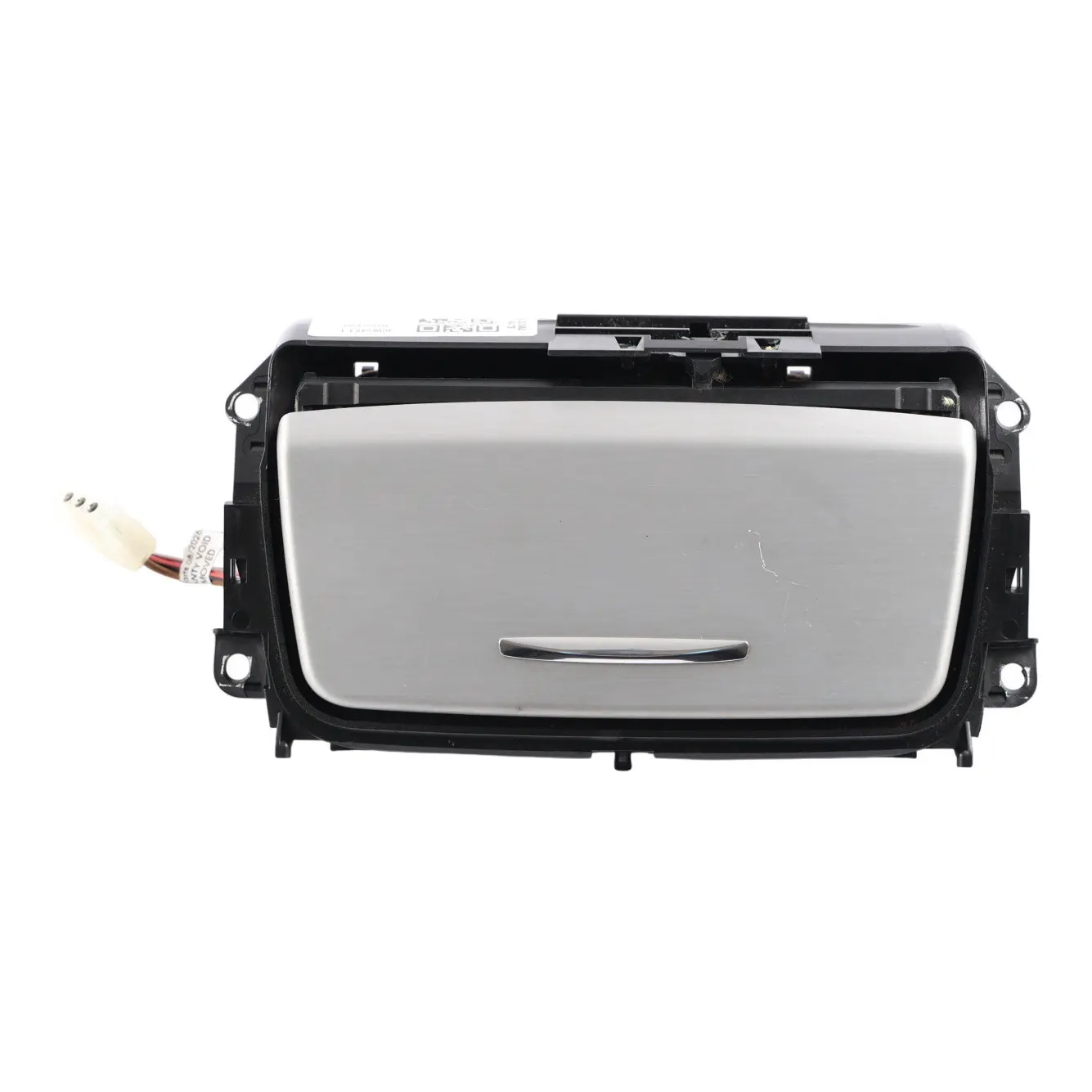 BMW E90 E91 Ashtray Tray Cover Trim Centre Console Brushed Aluminium 7129555