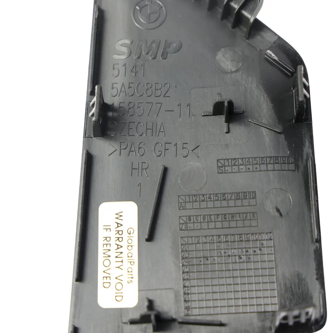 Panel Osłona Wykończenie Czarny do BMW X1 U11 o numerze 5A5C8B2 BMW X1 U11 Panel Osłona Wykończenie Czarny - SKU 5A5C8B2 - Numer Części 5A5C8B2