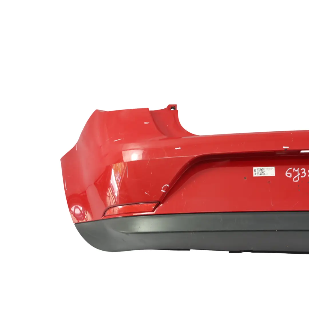 Mk4 6J FR Rear Bumper Panel Cover Trim Emotion Red - S3H to Seat Ibiza with Part number 6J3807421 Seat Ibiza Mk4 6J FR Rear Bumper Panel Cover Trim Emotion Red - S3H - SKU 6J3807421-EMR - Part number 6J3807421