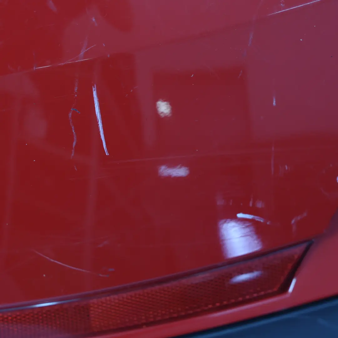 Seat Ibiza Mk4 6J FR Rear Bumper Panel Cover Trim Emotion Red - S3H - SKU 6J3807421-EMR - Part number 6J3807421