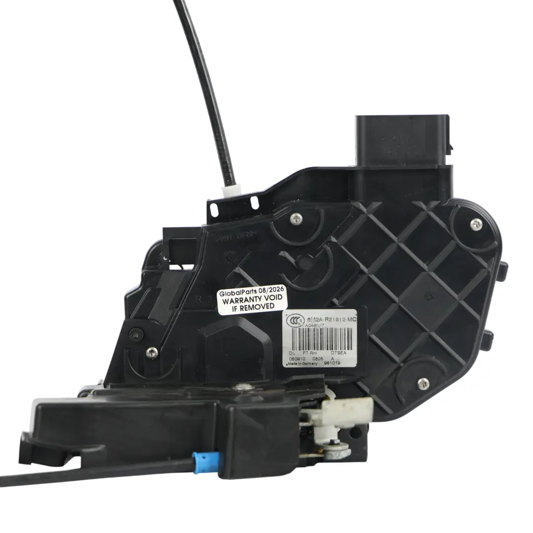 Ford Mondeo Mk4 Front Door Lock Latch Mechanism Keyless Right O/S 6M2A-R21812-MC - SKU RHD-6M2A-R21812-MC-1 - Part number 6M2AR21812MC
