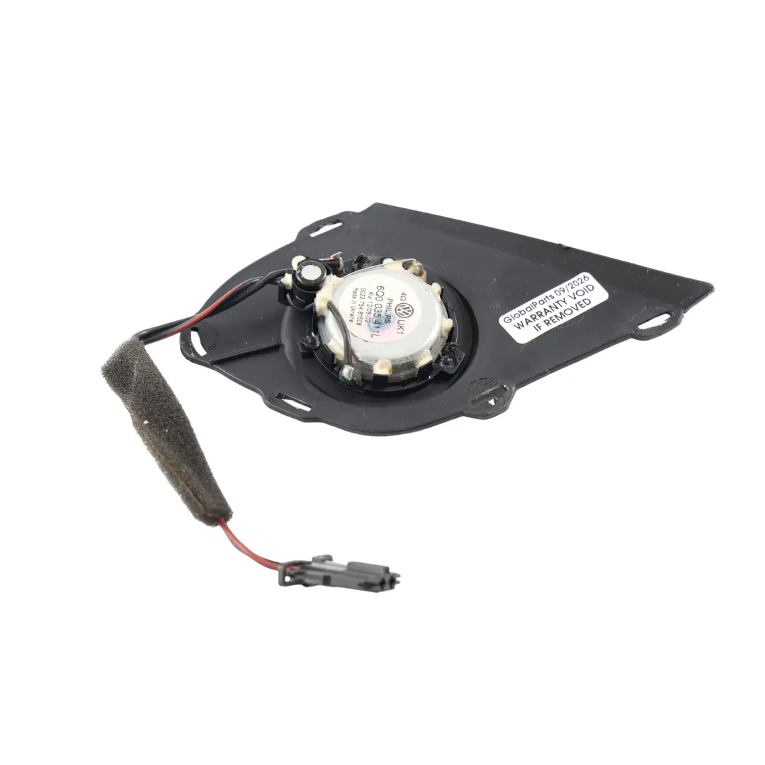 Volkswagen Polo 9N A-Pillar Tweeter Audio Speaker Front Left N/S - SKU 6Q0035411L - Part number 6Q0035411L