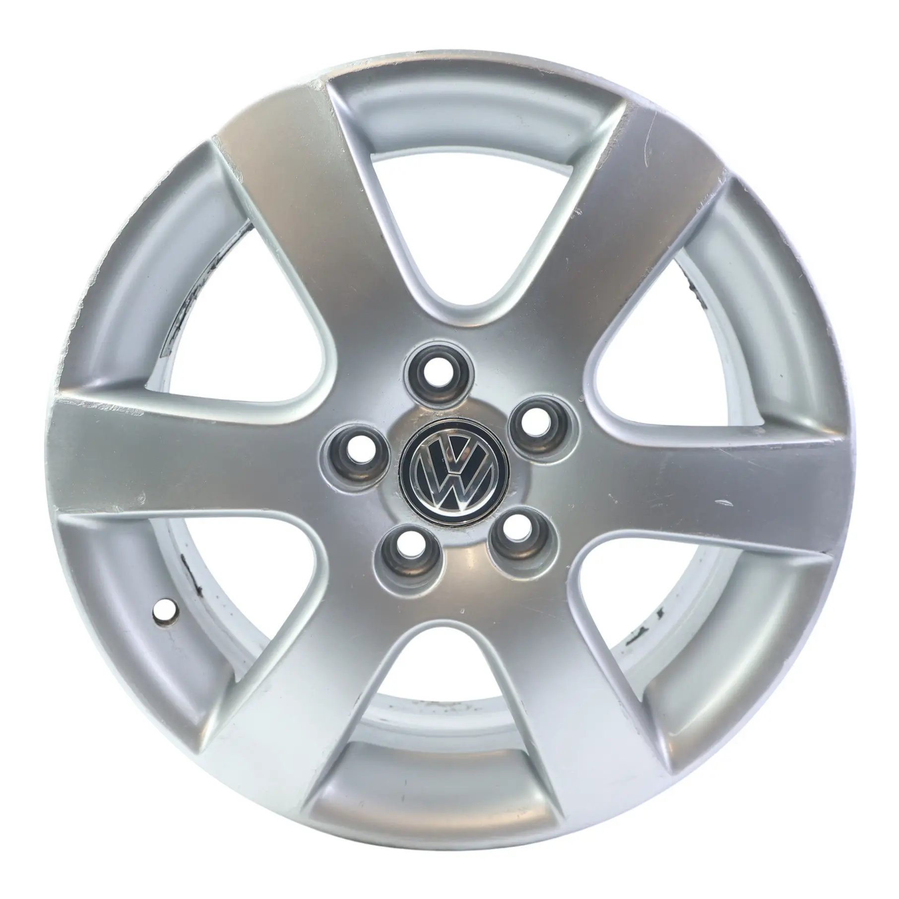 Volkswagen Polo MK4 Srebrna Felga Aluminiowa 15" 6J ET:43 6Q0601025R