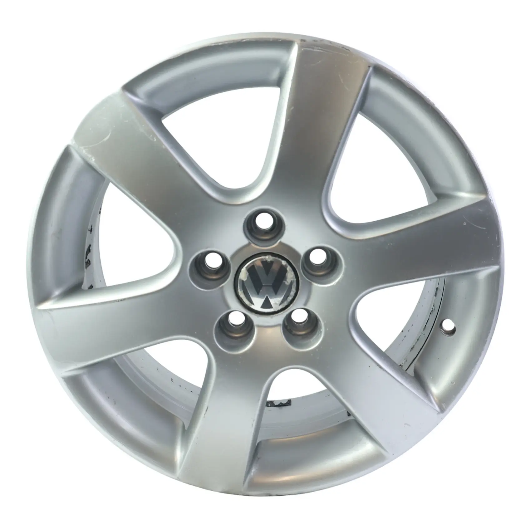 Volkswagen Polo MK4 Jante Alliage Argent 15" 6J ET:43 6Q0601025R