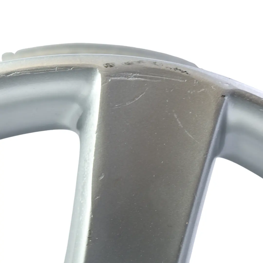 Volkswagen Polo MK4 Srebrna Felga Aluminiowa 15" 6J ET:43 - SKU 6Q0601025R-2 - Numer Części 6Q0601025R