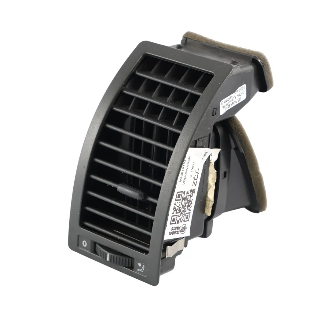 Mk4 Dashboard Air Vent Channel Front Left N/S to Volkswagen Polo 9N with Part number 6Q0819703 Volkswagen Polo 9N Mk4 Dashboard Air Vent Channel Front Left N/S - SKU 6Q0819703 - Part number 6Q0819703