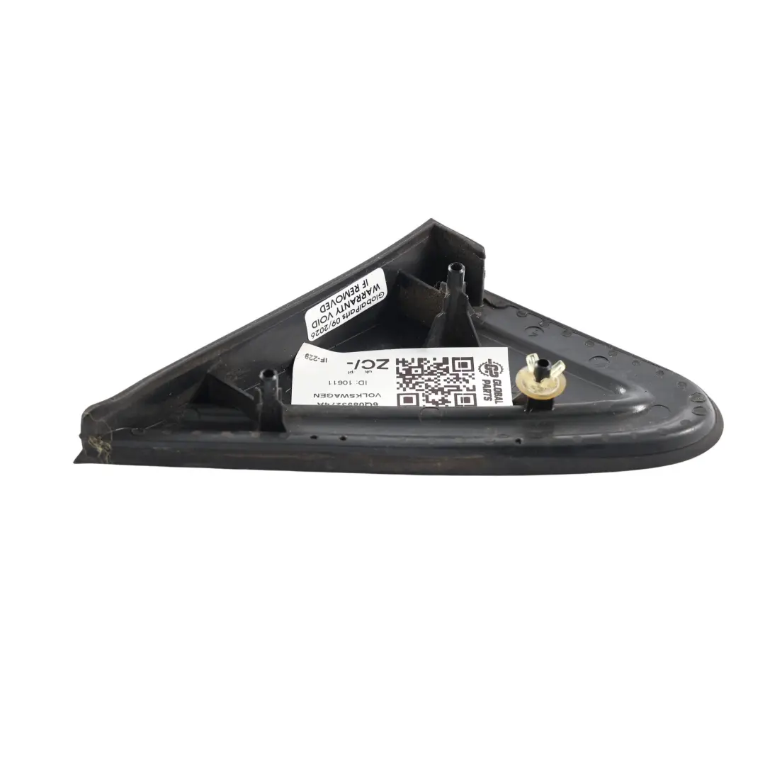 Volkswagen Polo MK4 Trim Triangolo Specchietto Anteriore Destro - SKU 6Q0853274A - Numero di parte 6Q0853274A