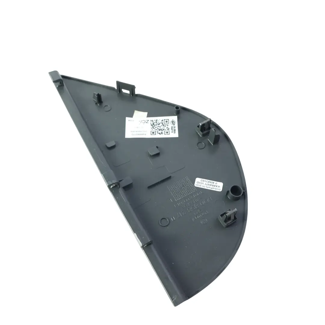Dashboard End Cap Trim Cover Left N/S Grey to Volkswagen Polo 9N with Part number 6Q0858217D Volkswagen Polo 9N Dashboard End Cap Trim Cover Left N/S Grey - SKU 6Q0858217D - Part number 6Q0858217D