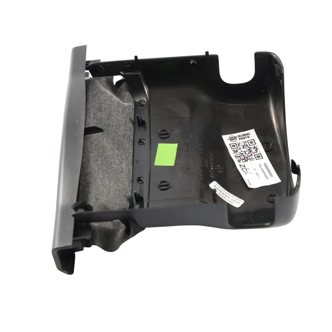 MK4 9N Panel Moldura Superior Columna Dirección para Volkswagen Polo con número de pieza 6Q0858565C Volkswagen Polo MK4 9N Panel Moldura Superior Columna Dirección - SKU 6Q0858565C - Número de pieza 6Q0858565C