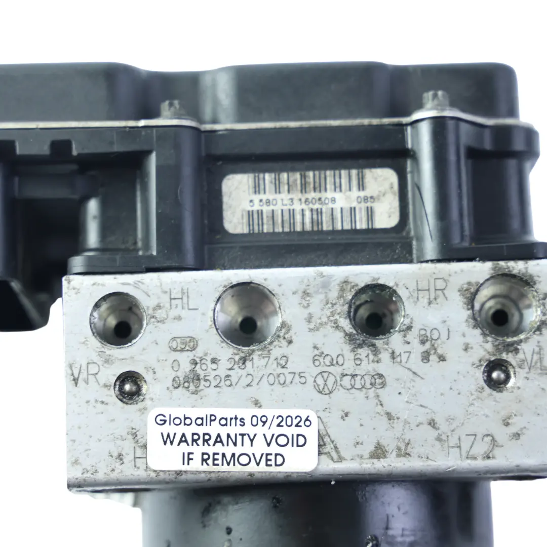 ABS Pump Modulator 1.2 Petrol to Volkswagen Polo Seat Ibiza Skoda with Part number 6Q0907379AF Volkswagen Polo Seat Ibiza Skoda ABS Pump Modulator 1.2 Petrol - SKU 6Q0907379AF - Part number 6Q0907379AF