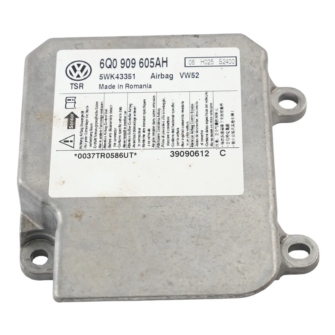 VW Volkswagen Caddy 2k Air Module Control Unit Sensor ECU 6Q0909605AH