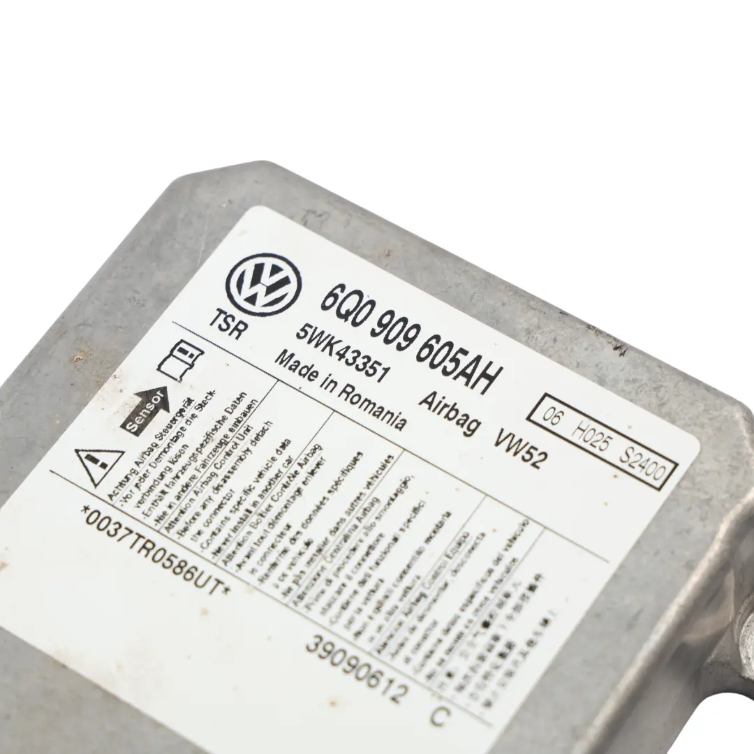 2K Modulo Aria Centralina Sensore ECU per Volkswagen Caddy con numero di parte 6Q0909605AH Volkswagen Caddy 2K Modulo Aria Centralina Sensore ECU - SKU 6Q0909605AH - Numero di parte 6Q0909605AH