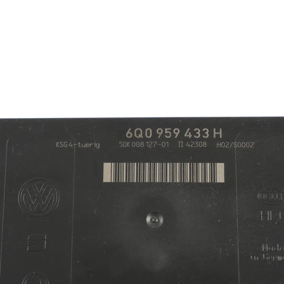 Volkswagen Polo MK4 9N Modulo Unità Controllo Chiusura Centralizzata - SKU 6Q0959433H - Numero di parte 6Q0959433H