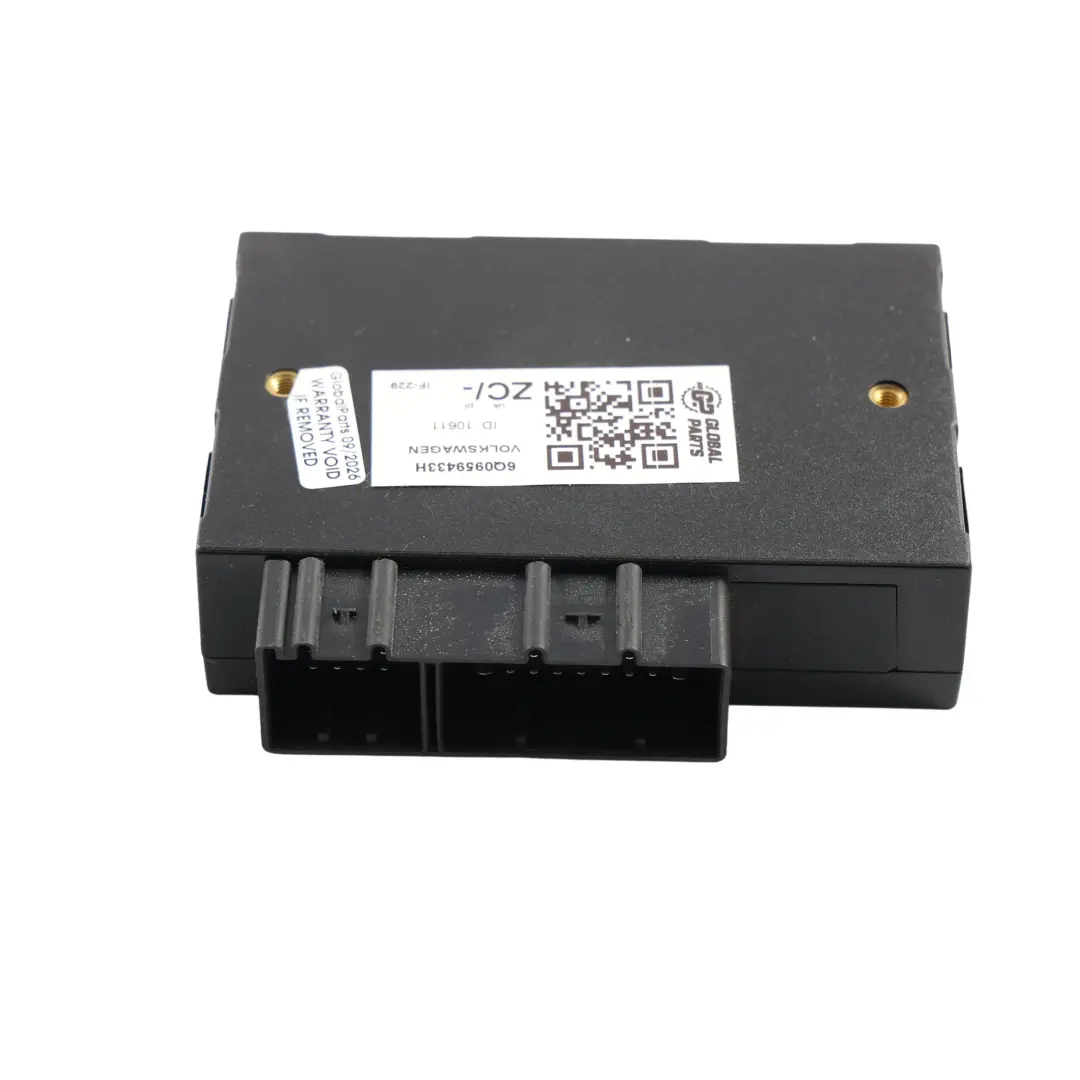 MK4 9N Módulo Unidad Control Confort Cierre Central para Volkswagen Polo con número de pieza 6Q0959433H Volkswagen Polo MK4 9N Módulo Unidad Control Confort Cierre Central - SKU 6Q0959433H - Número de pieza 6Q0959433H