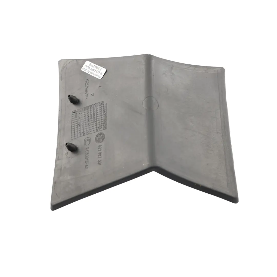 Volkswagen Polo 9N Centre Console Rubber Mat Insert Panel - SKU RHD-6Q2863301 - Part number 6Q2863301