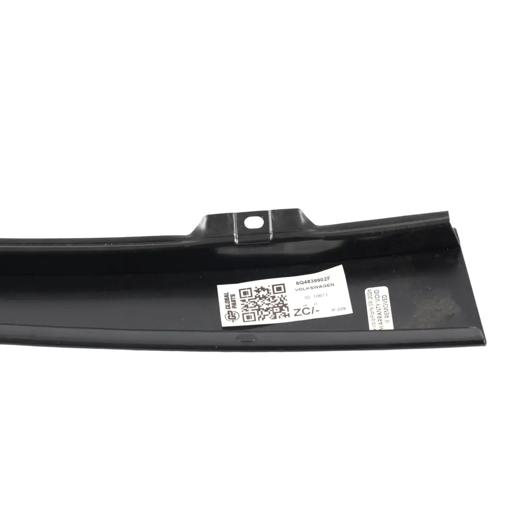 Volkswagen Polo 9N Mk4 Door Trim Strip Cover Panel Rear Right O/S - SKU 6Q4839902F - Part number 6Q4839902F