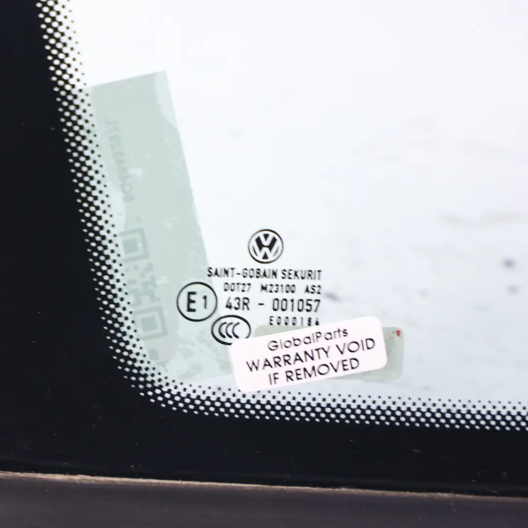 Volkswagen Polo MK4 Szyba Boczna Tylna Lewa AS2 - SKU 6Q4845297L - Numer Części 6Q4845297L