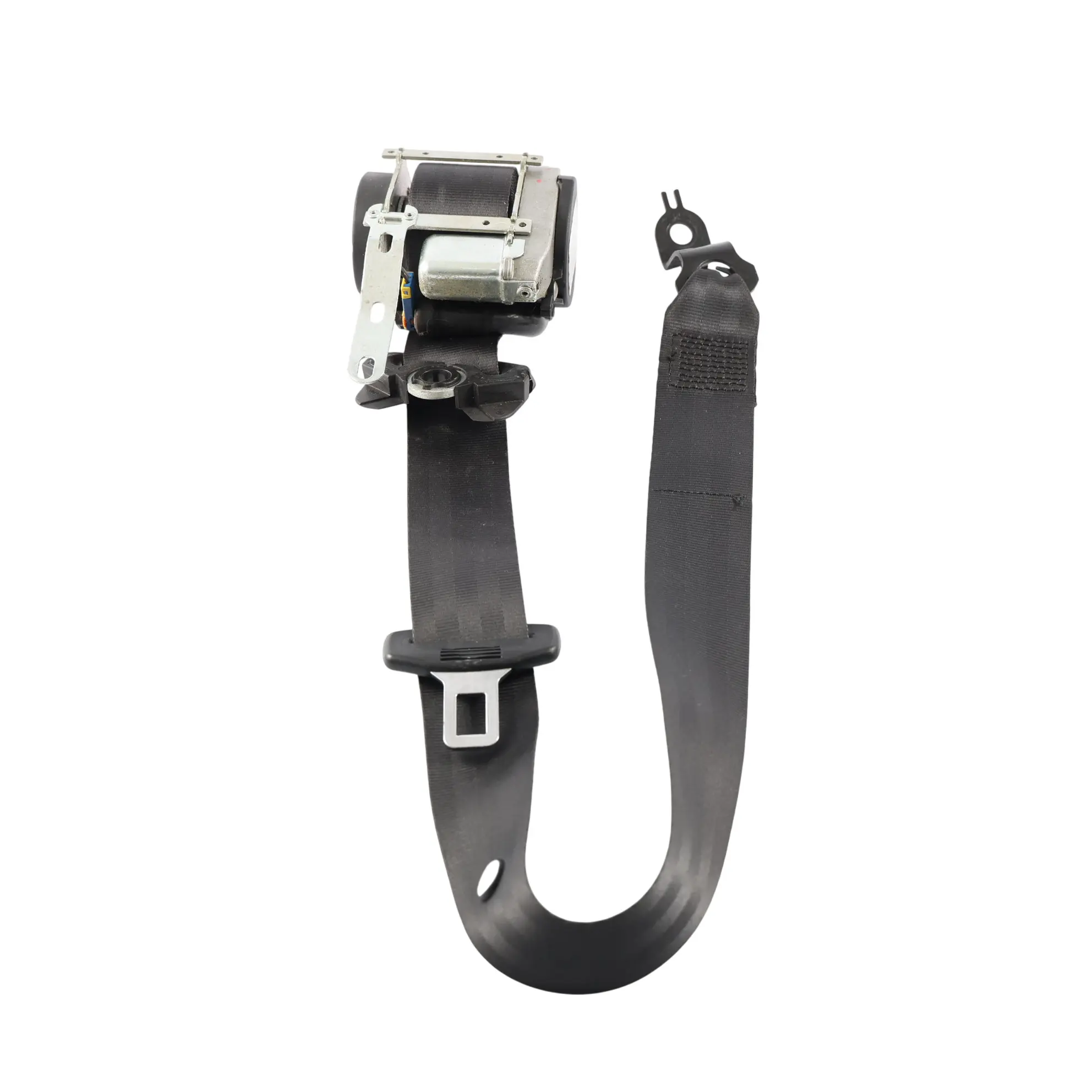 Volkswagen Polo Mk4 Seat Belt Front Left N/S Seatbelt Black 6Q4857705M