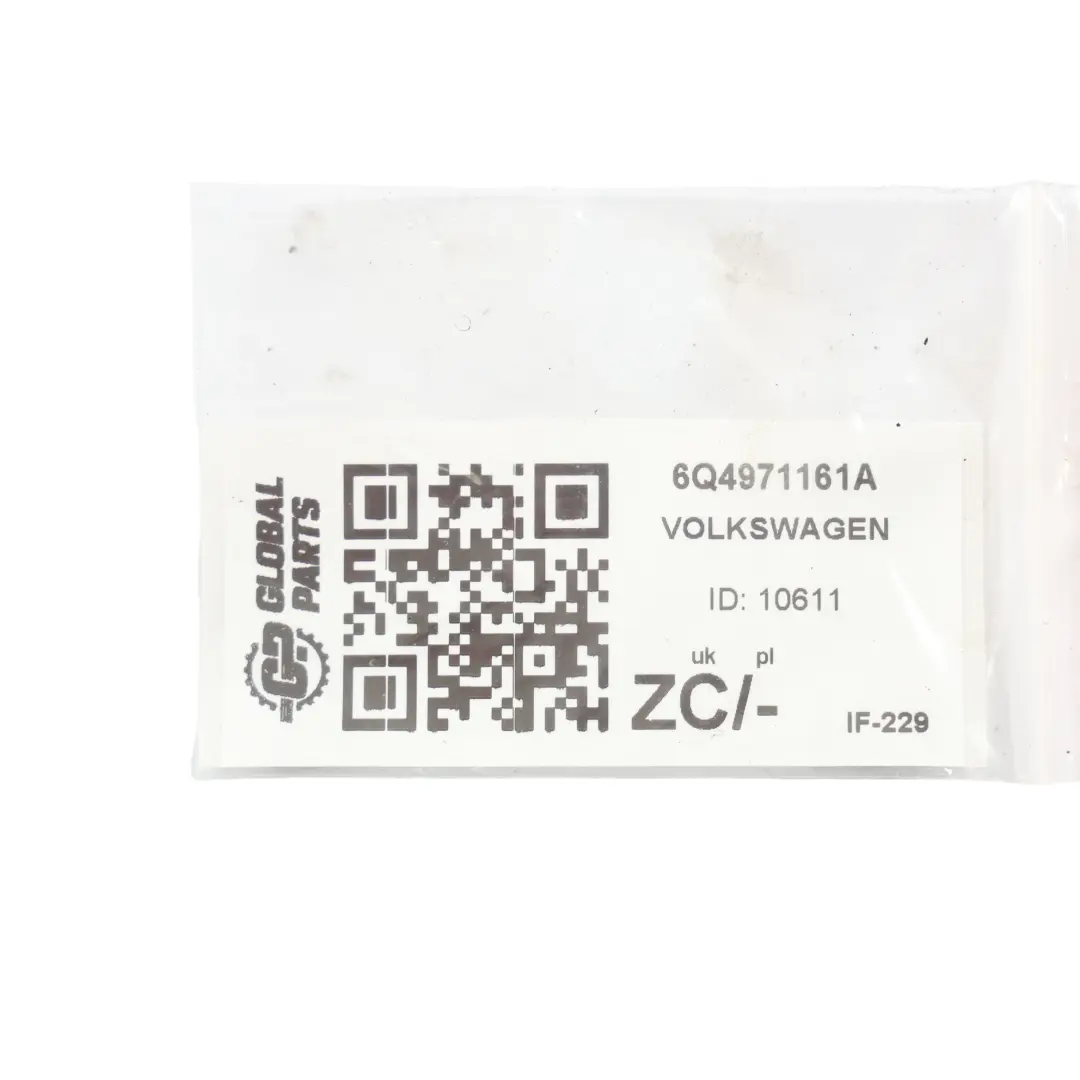 Volkswagen Polo 9N Rear Door Speaker Wire Harness Left Right N/O/S - SKU 6Q4971161A - Part number 6Q4971161A