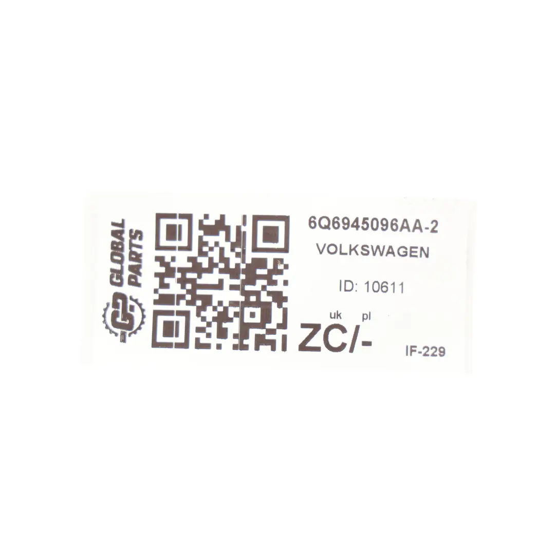 Volkswagen Polo MK4 9N Cablaggio Luce Posteriore Destro - SKU 6Q6945096AA-2 - Numero di parte 6Q6945096AA