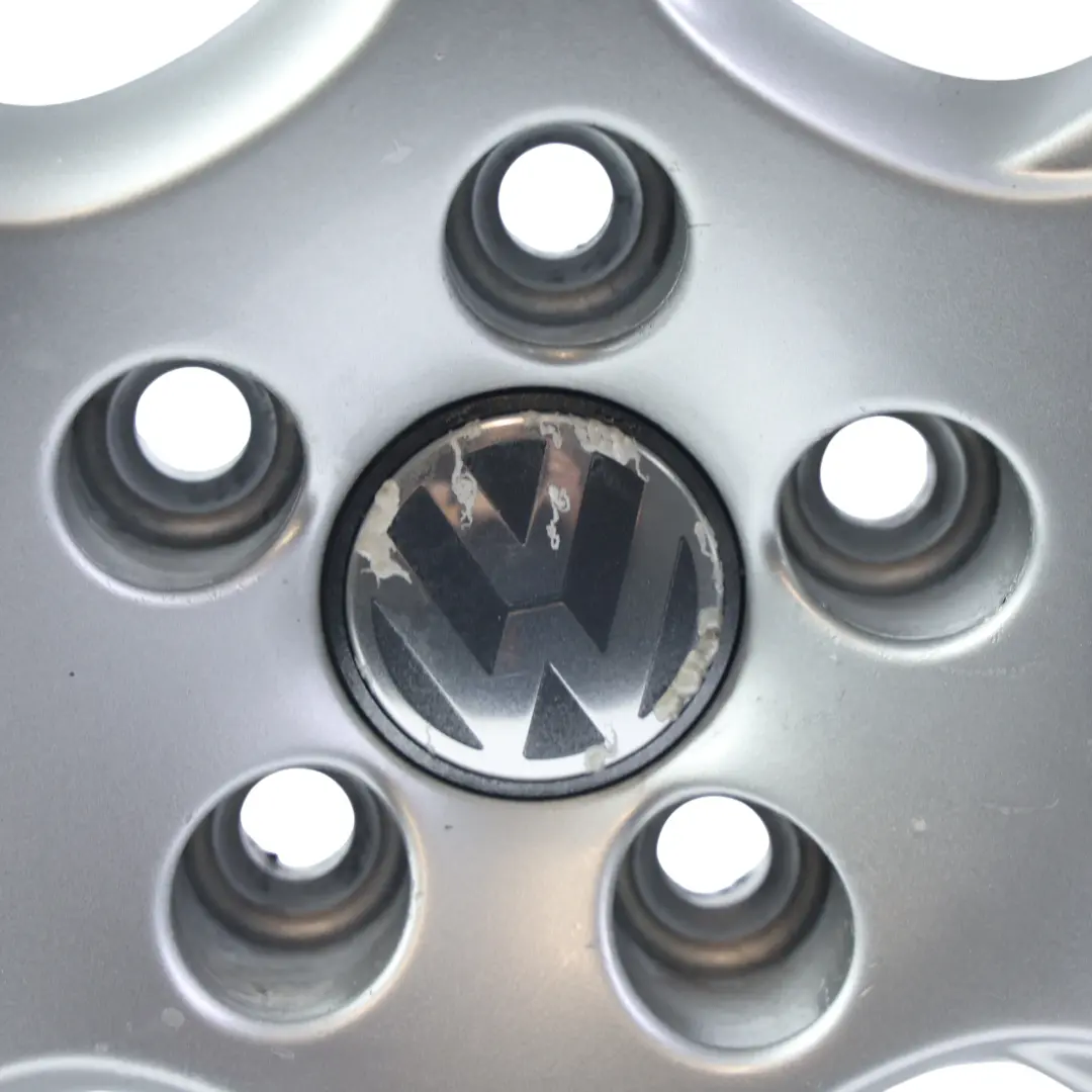 Volkswagen Polo 6R Mk5 Silver Wheel Alloy Rim 15" 6J ET:40 - SKU 6R0601025M-1 - Part number 6R0601025M