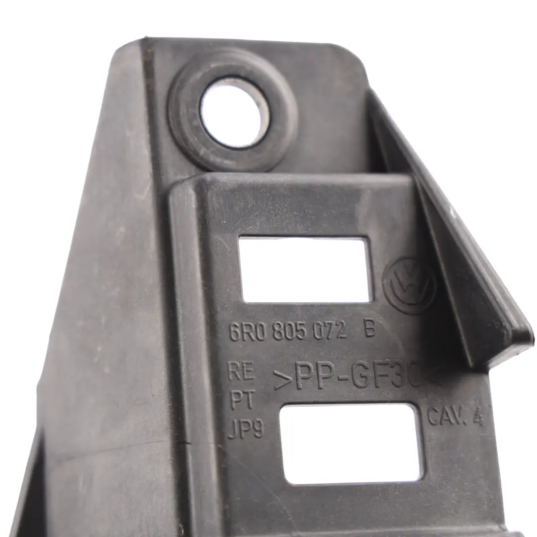 Headlight Bracket Lower Bumper Lamp Mount Right O/S to VW Polo 6R with Part number 6R0805072B VW Polo 6R Headlight Bracket Lower Bumper Lamp Mount Right O/S - SKU 6R0805072B - Part number 6R0805072B