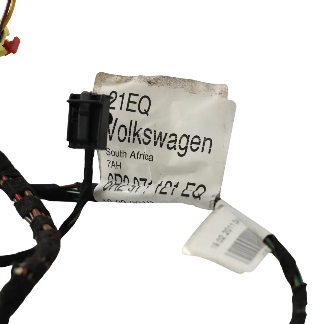 Volkswagen Polo 6R Front Door Wiring Harness Loom Passenger Side - SKU RHD-6R2971121EQ - Part number 6R2971121EQ
