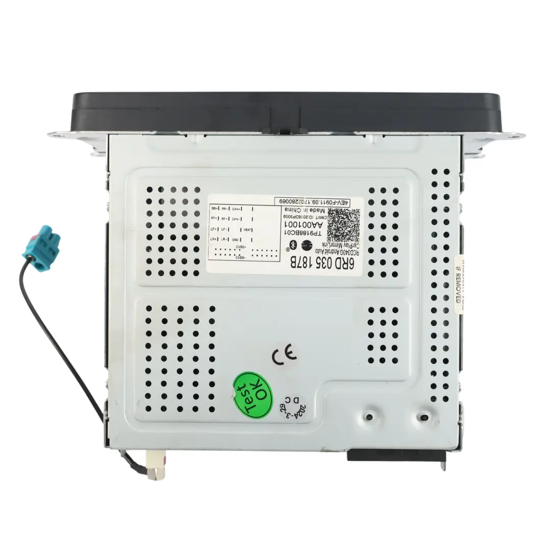 Mk5 Display Screen Radio Multimedia Navigation Unit to Volkswagen Golf with Part number 6RD035187B Volkswagen Golf Mk5 Display Screen Radio Multimedia Navigation Unit - SKU 6RD035187B-1 - Part number 6RD035187B