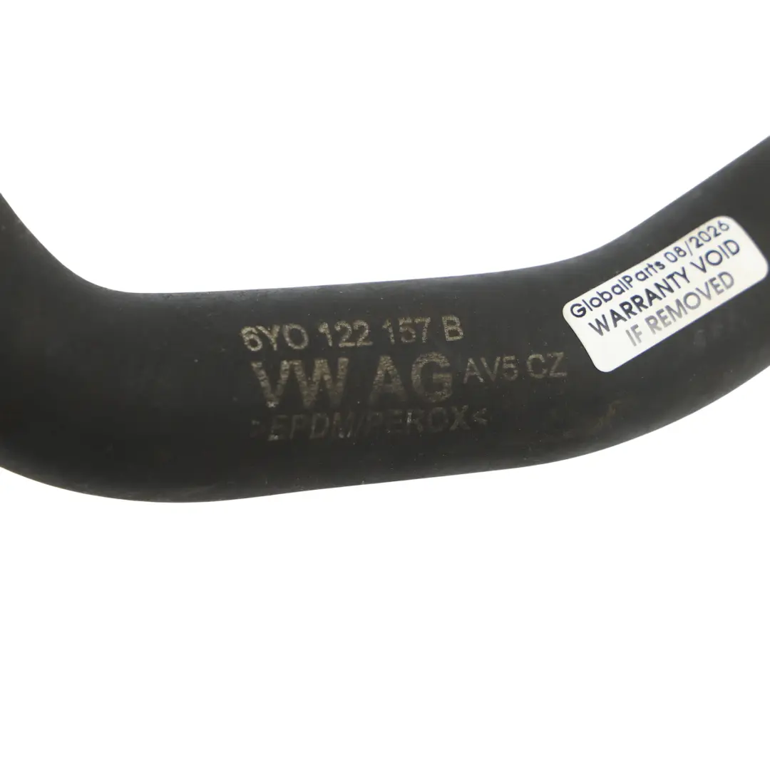 Volkswagen Polo 9N Manguera Tubo Refrigerante 1.2 Gasolina BMM - SKU 6Y0122157B - Número de pieza 6Y0122157B