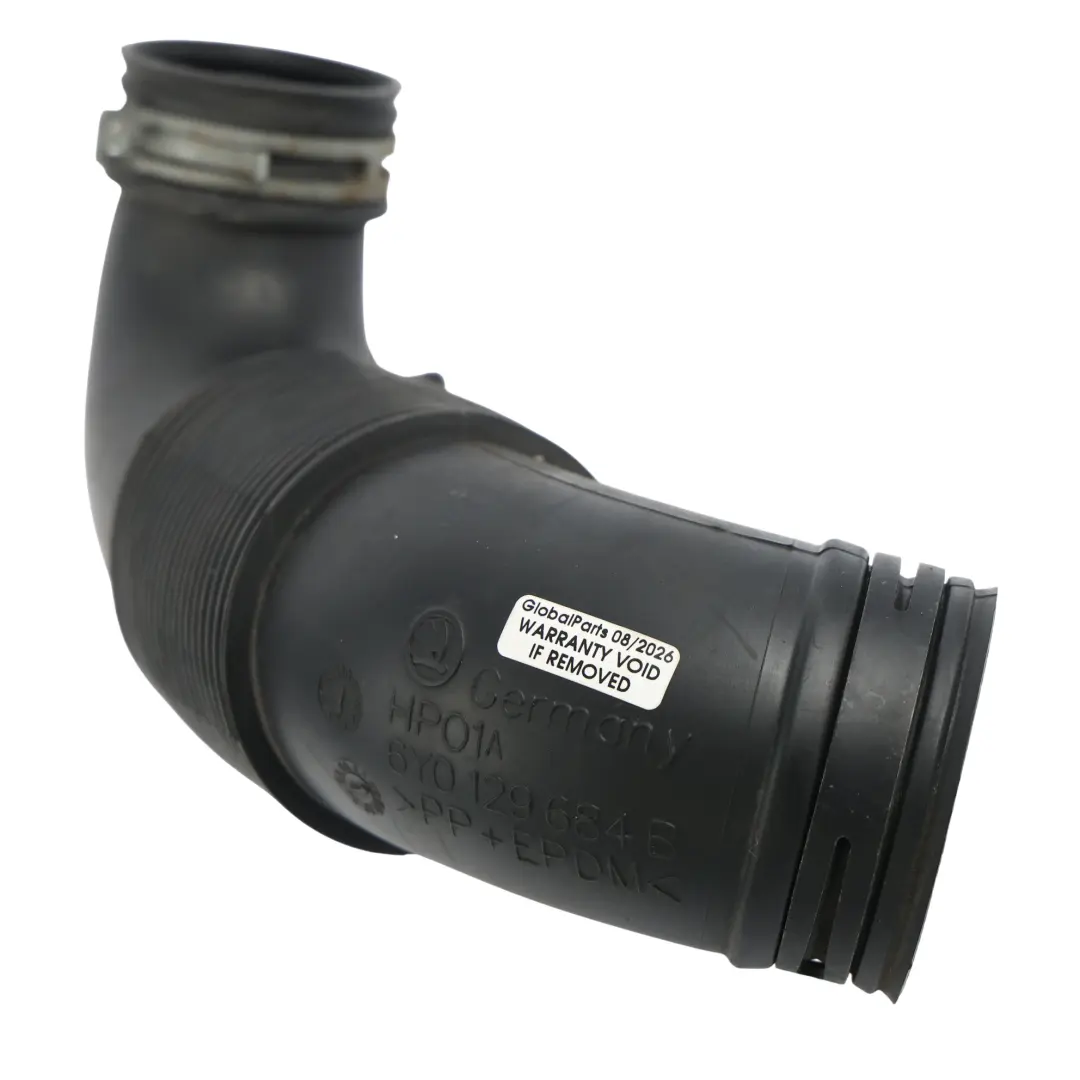 Filter Intake Pipe Tube Line Hose 1.2 Petrol to Volkswagen Polo 9N Air with Part number 6Y0129684B Volkswagen Polo 9N Air Filter Intake Pipe Tube Line Hose 1.2 Petrol - SKU 6Y0129684B - Part number 6Y0129684B
