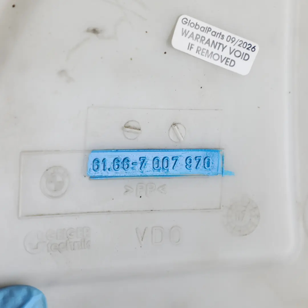 BMW Z4 E46 E85 E86 Windshield Washer Bottle Container 5L - SKU 7007970-1 - Part number 7007970