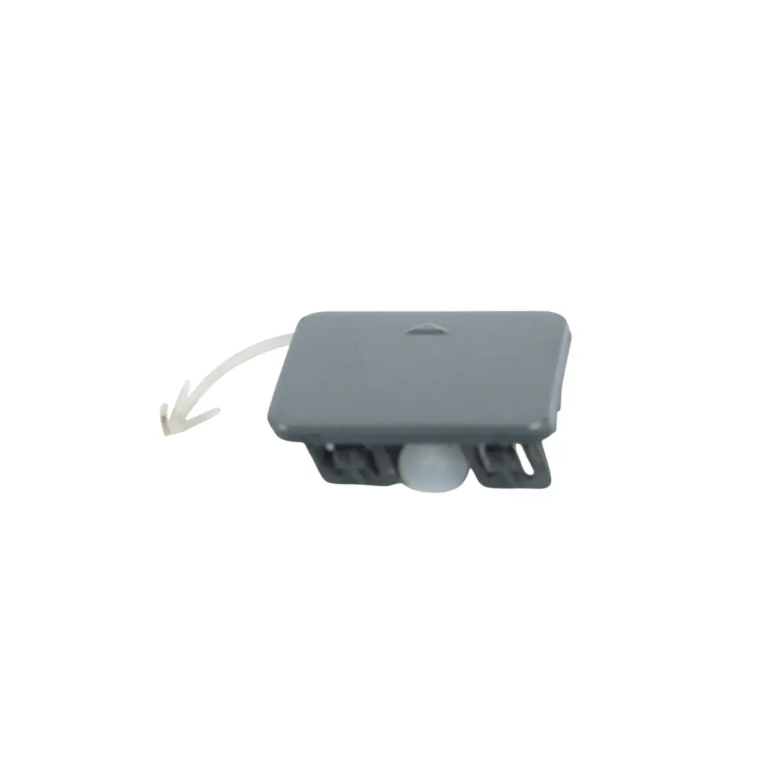 BMW E63 Front Bumper Towing Hook Cover Tow Eye Stratus Grey Metallic 440 - SKU 7008815-SRT - Part number 7008815