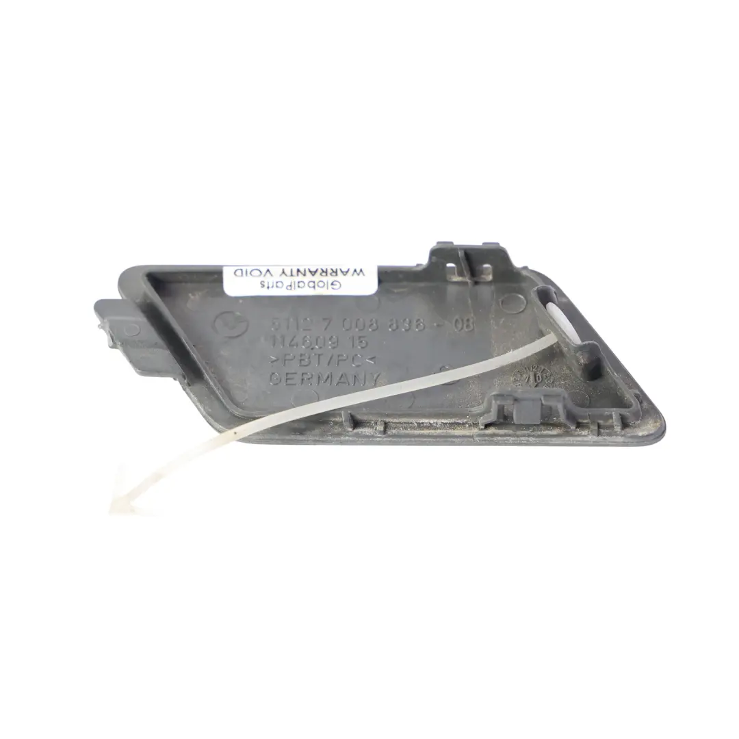 BMW 6er E63 E64 Abschleppöse Klappe Stoßstange Hinten Grau - SKU 7008836-SRT - Teilenummer 7008836