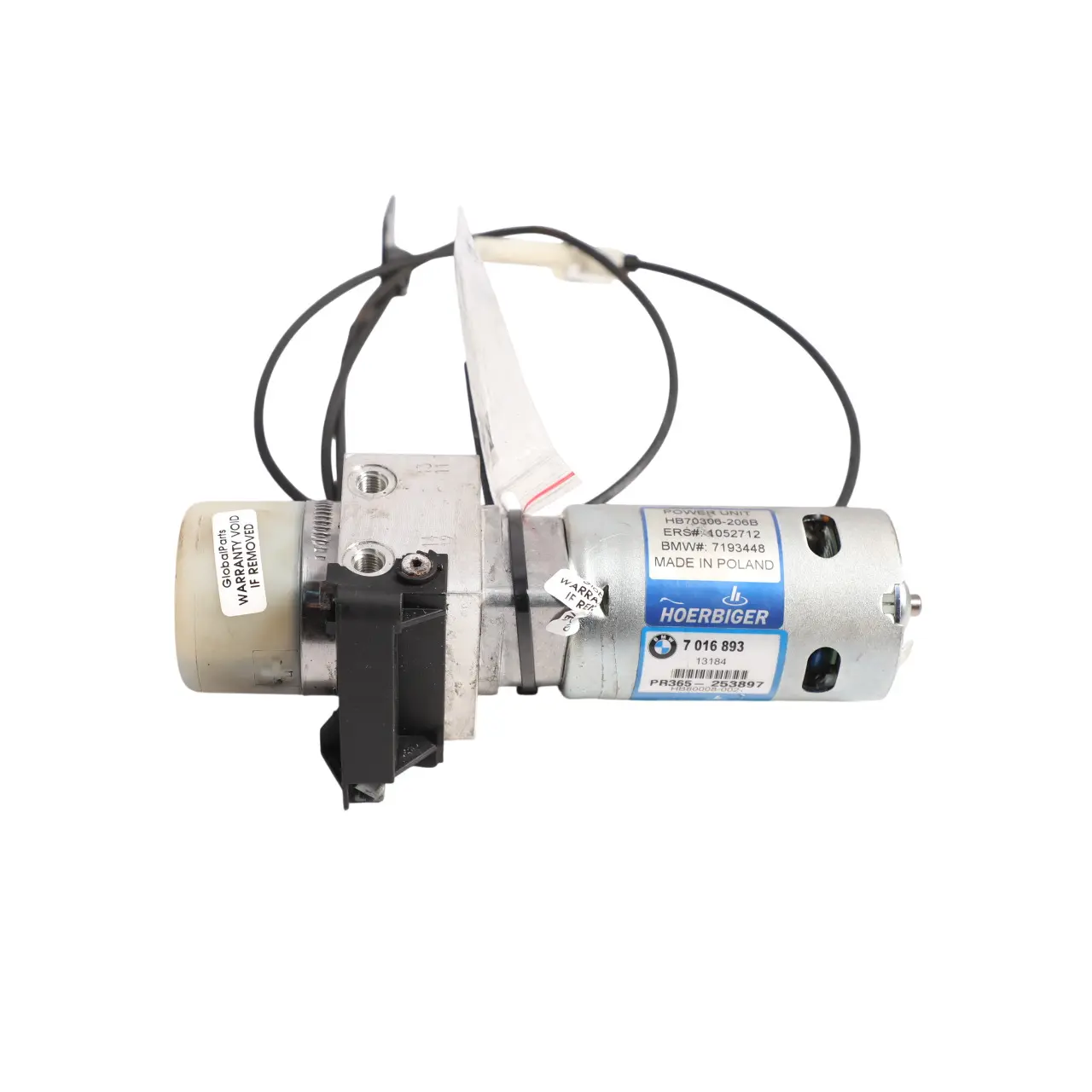 BMW Z4 E85 Roadster Hydraulic Unit Roof Motor Pump Folding Top 7016893