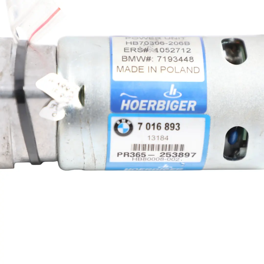 BMW Z4 E85 Roadster Hydraulic Unit Roof Motor Pump Folding Top - SKU 7016893-2 - Part number 7016893