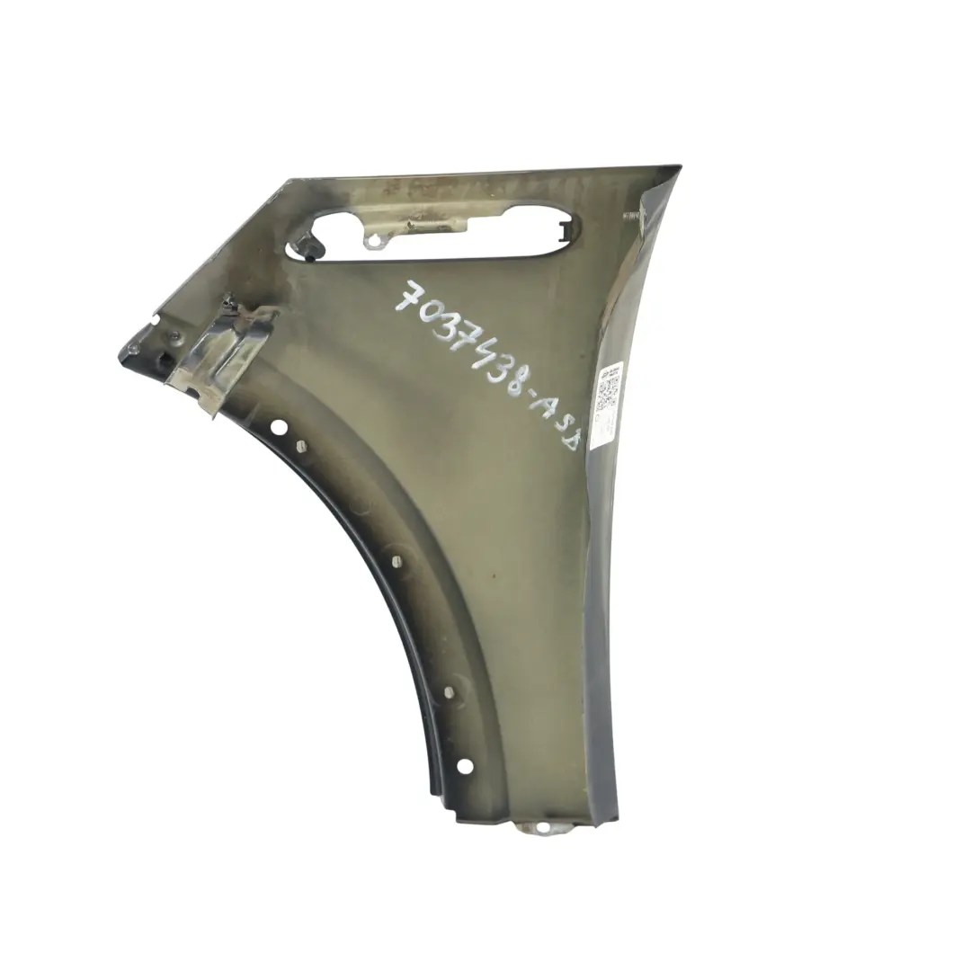 Front Right O/S Wing Panel Fender Astro Black Metallic - A25 to Mini R50 R52 with Part number 7037438 Mini R50 R52 Front Right O/S Wing Panel Fender Astro Black Metallic - A25 - SKU 7037438-ASB - Part number 7037438