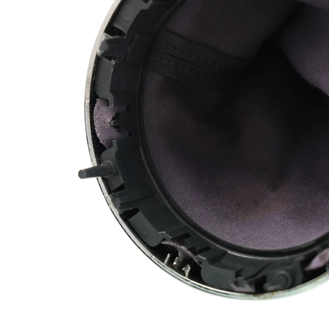 Mini R50 R52 R53 Anello Rivestimento Leva Cambio Cromo Pelle Nero - SKU 7052157-4 - Numero di parte 7052157