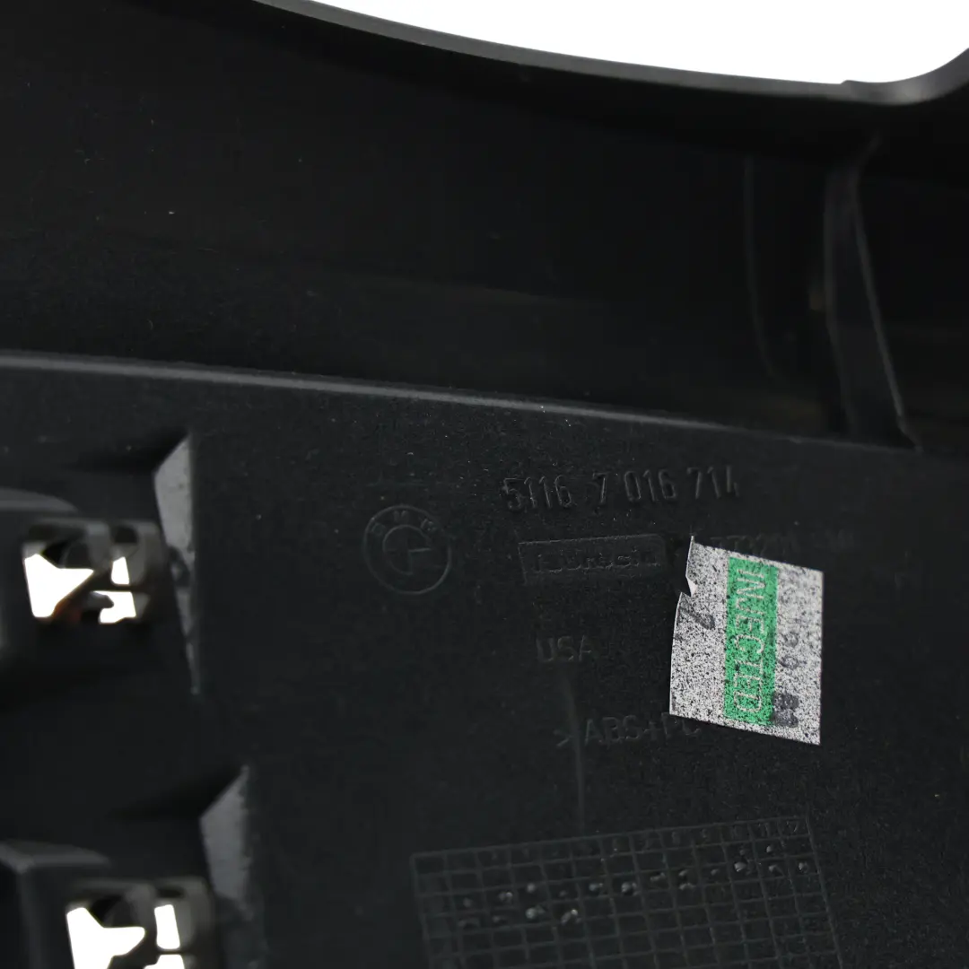 BMW Z4 E85 Consola Central Marco montaje Split Slide Negro Apoyabrazos 7016714 - SKU 7053115-1 - Número de pieza 7053115