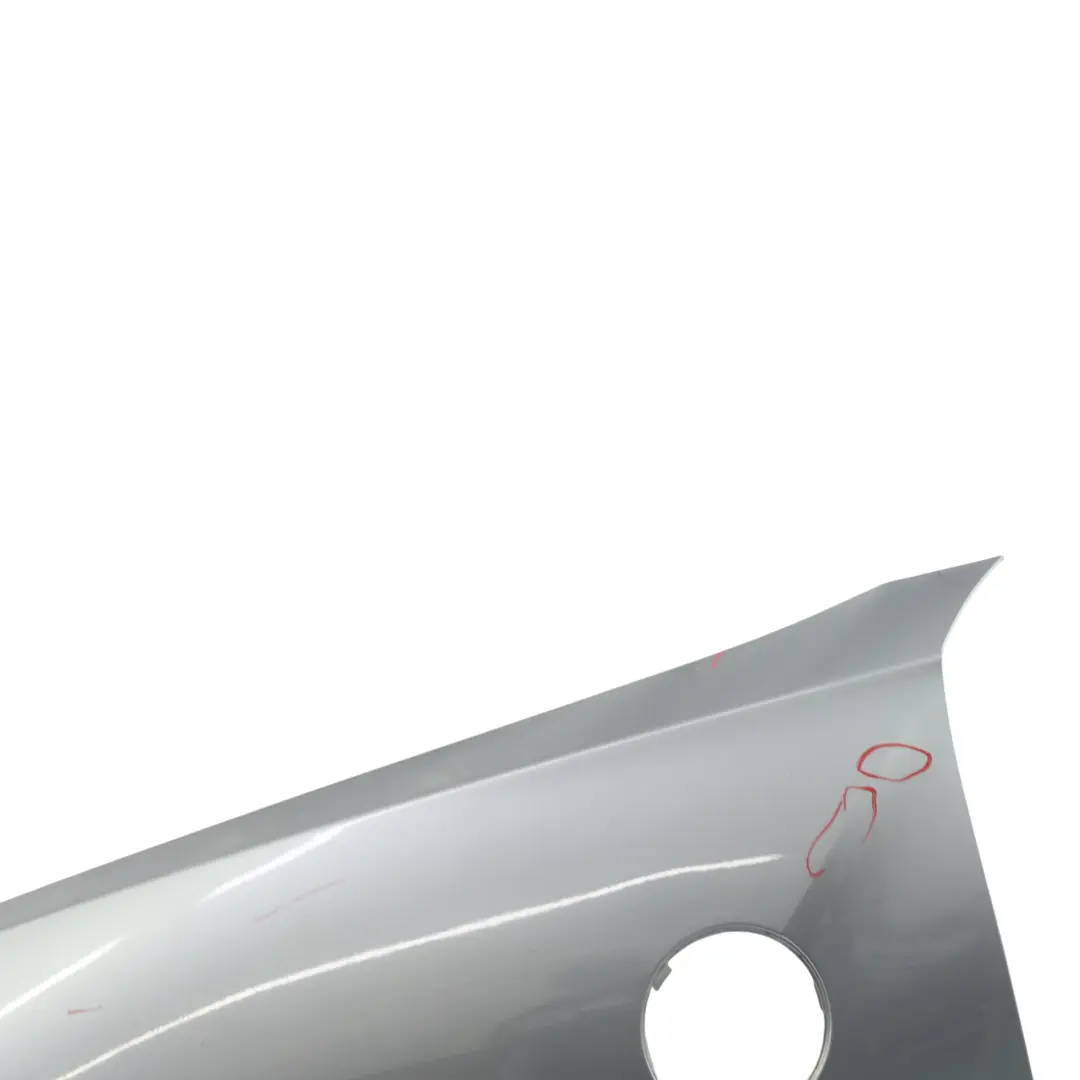 Side Wing Panel Front Left N/S Fender Silbergrau Metallic - A08 to BMW Z4 E85 with Part number 7053327 BMW Z4 E85 Side Wing Panel Front Left N/S Fender Silbergrau Metallic - A08 - SKU 7053327-SBG - Part number 7053327