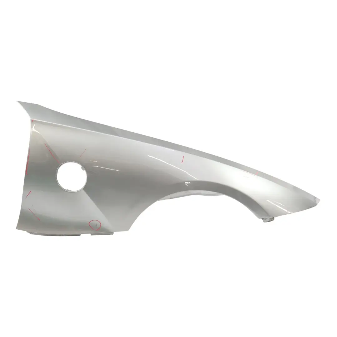 BMW Z4 E85 Błotnik Przedni Prawy Silbergrau Metallic A08 - SKU 7053328-SBG - Numer Części 7053328
