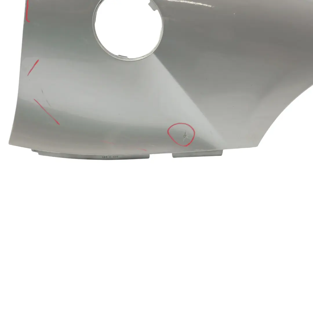 Front Side Wing Fender Right O/S Silbergrau Metallic - A08 to BMW Z4 E85 with Part number 7053328 BMW Z4 E85 Front Side Wing Fender Right O/S Silbergrau Metallic - A08 - SKU 7053328-SBG - Part number 7053328