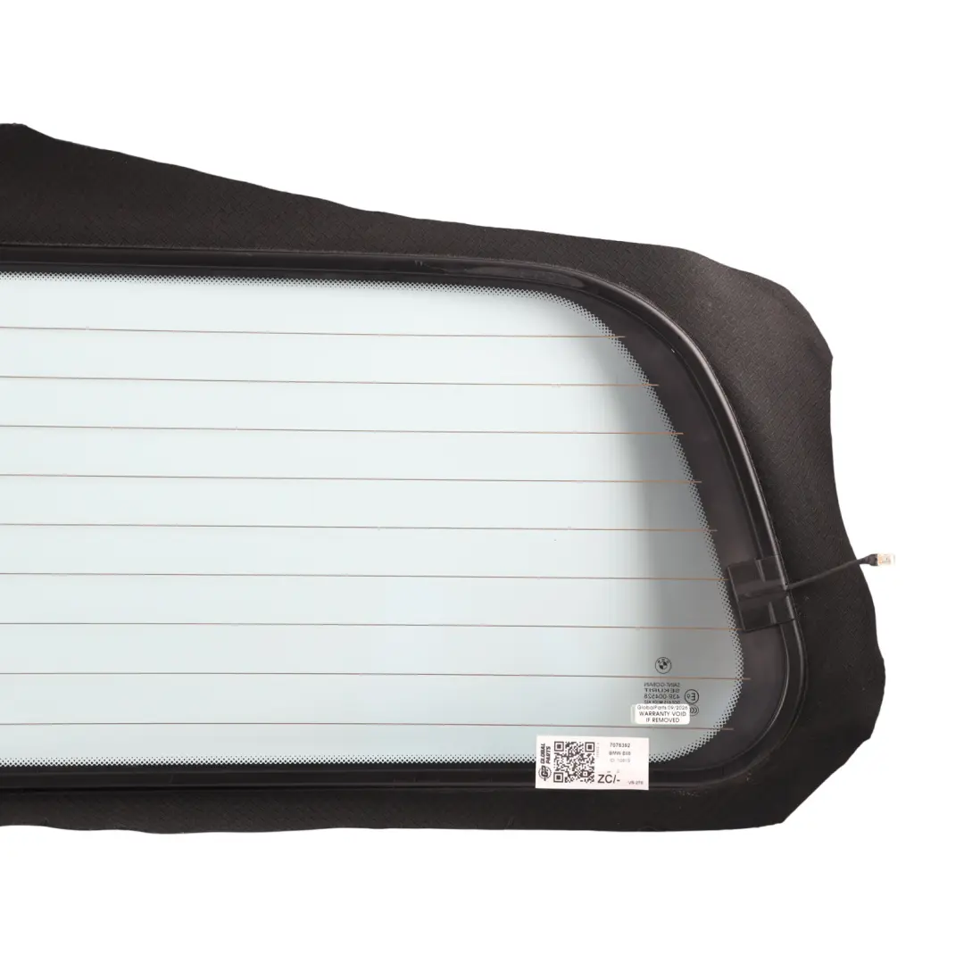 Window Windshield Screen Glass Glazing AS2 to BMW Z4 E85 Rear with Part number 7076392 BMW Z4 E85 Rear Window Windshield Screen Glass Glazing AS2 - SKU 7076392 - Part number 7076392